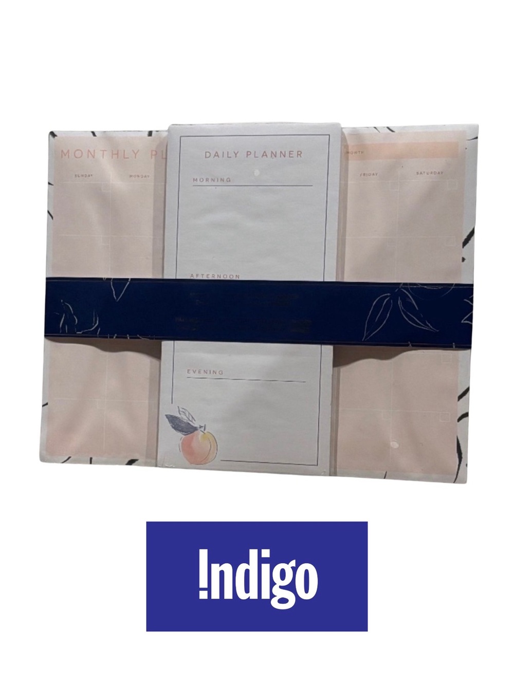 Free With Purchase - Indigo Monthly and Daily Planner Pads Set